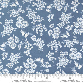 Dwell Songbird in Lake 55273 15 by Camille Roskelley  Sold in 1/2 Yard Increments