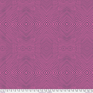 Moon Garden Lazy Stripe Dusk PWTP022.Dusk by Tula Pink for Free Spirit Fabrics Sold by 1/2 yard increments