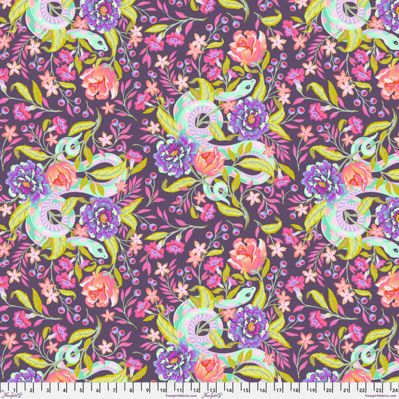 Moon Garden Hissy Fit Dusk PWTP196.Dusk by Tula Pink for Free Spirit Fabrics Sold by 1/2 yard increments