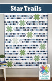 Star Trails Quilt Pattern AKBC340 Printed Pattern Only by A Bright Corner Quilts,  Lap and Throw Quilt Sizes