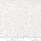 The Shores Paisley in Linen White and Pebble 18742 11 by Brenda Riddle Designs for Moda Fabrics