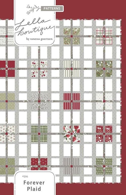Forever Plaid Pattern by Venessa Goertzen for Lella Boutique LB216 80 x 80