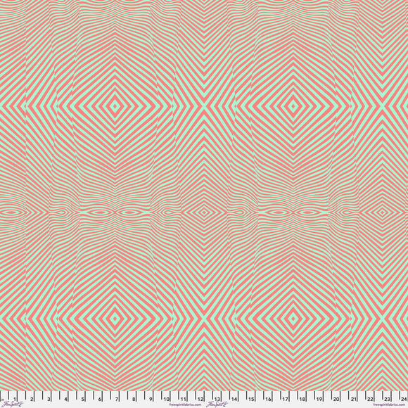 Moon Garden Lazy Stripe Lunar PWTP022.Lunar by Tula Pink for Free Spirit Fabrics Sold by 1/2 yard increments
