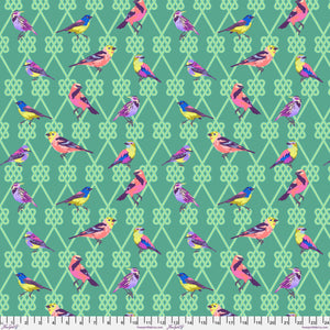Moon Garden In a Finch Dusk PWTP198.Dusk by Tula Pink for Free Spirit Fabrics Sold by 1/2 yard increments