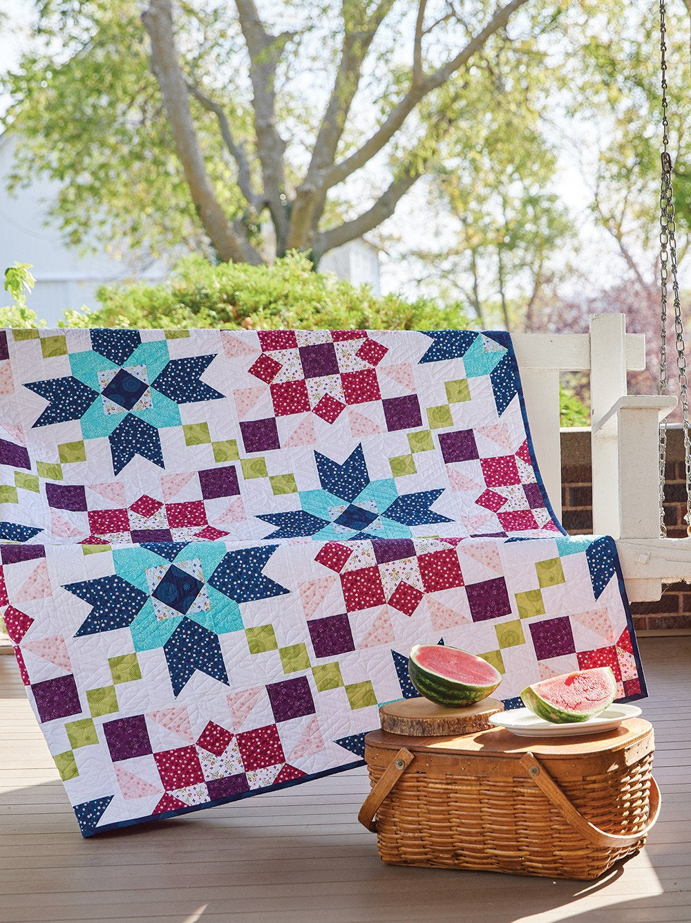 Barn Star Sampler Pattern Book B1691T