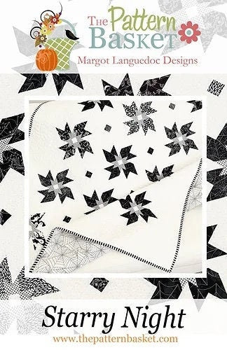Starry Night Quilting Pattern by The Pattern Basket TPB2207