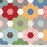 Calico Rolie Polie Jelly Roll 40 Prints 2 1/2" Strips  by Lori Holt of Bee in my Bonnet RP-12840-42