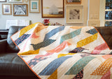 The Kara Quilt Pattern # KTQ159  From Kitchen Table Quilting By Erica Jackman Available in 5 sizes