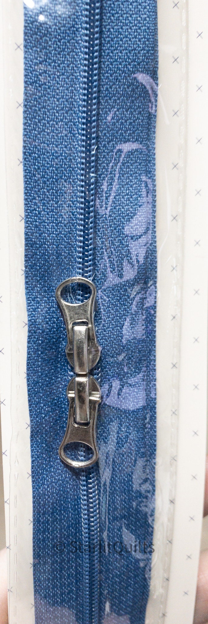 Lori Holt 16" Happy Zipper Denim