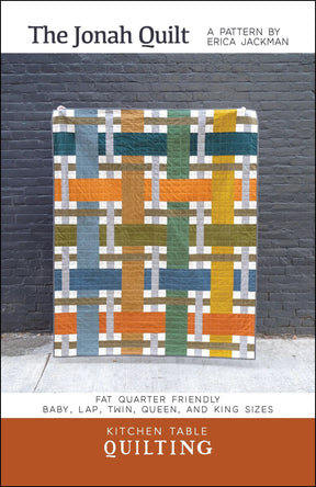 The Jonah Quilt Pattern KTQ160  by Kitchen Table Quilting (baby, lap and twin sizes)
