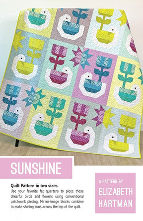 Sunshine Quilt Pattern EH072 by Elizabeth Hartman Paper Pattern ONLY two sizes