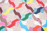 The Melody Quilt Paper Pattern KTQ161  by Kitchen Table Quilting (baby, lap, twin, queen and king sizes)