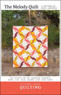 The Melody Quilt Paper Pattern KTQ161  by Kitchen Table Quilting (baby, lap, twin, queen and king sizes)