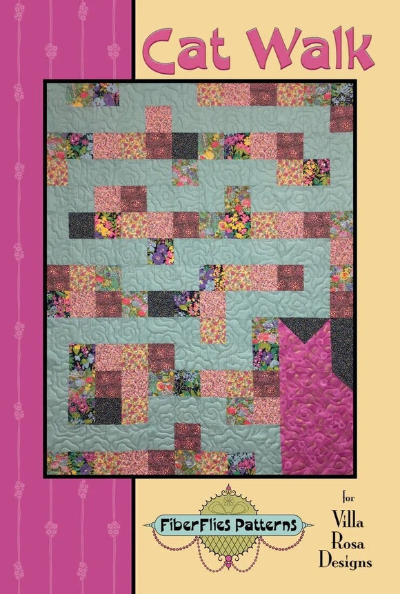 Cat Walk Quilt Pattern Villa Rosa Designs Finished 42 x 53