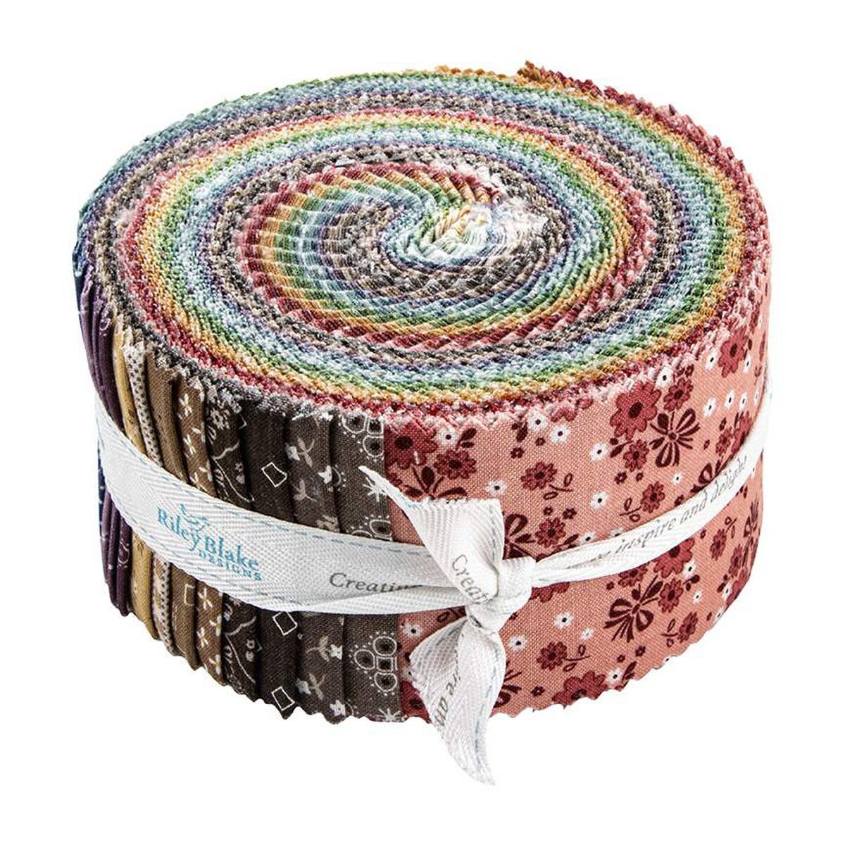 Calico Rolie Polie Jelly Roll 40 Prints 2 1/2" Strips  by Lori Holt of Bee in my Bonnet RP-12840-42
