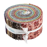 Calico Rolie Polie Jelly Roll 40 Prints 2 1/2" Strips  by Lori Holt of Bee in my Bonnet RP-12840-42