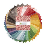 Calico Rolie Polie Jelly Roll 40 Prints 2 1/2" Strips  by Lori Holt of Bee in my Bonnet RP-12840-42