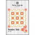 Garden Side Quilt Pattern by Heather Briggs for My Sew Quilty Life, Finished Size 81" x 81"