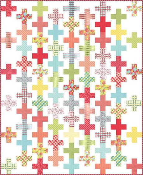 Zinnia Pollen Rainbow Yardage 24136 28  by April Rosenthal Sold in 1/2 yard increments