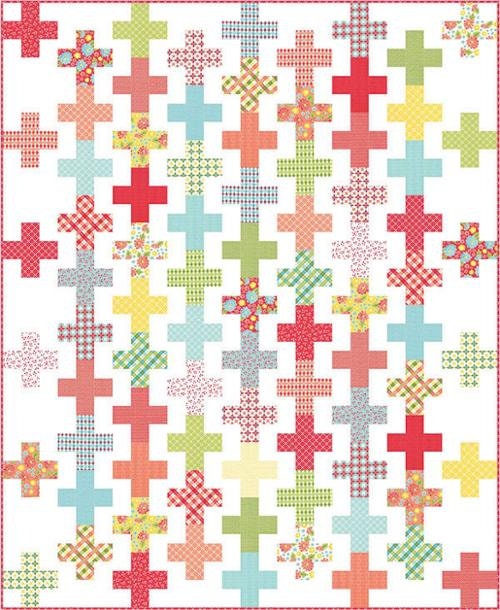 Zinnia Down Pour Lake Yardage 24135 27  by April Rosenthal Sold in 1/2 yard increments