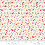 Zinnia Sunny Flowers Berrylicious Yardage 24134 14  by April Rosenthal Sold in 1/2 yard increments