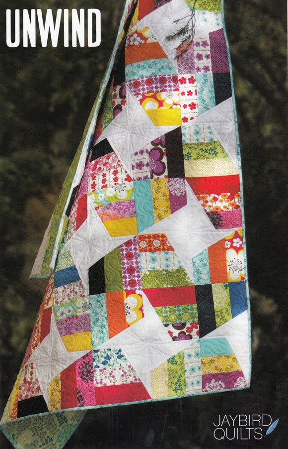 Unwind Pattern by Jaybird Quilts By Julie Herman JBQ104