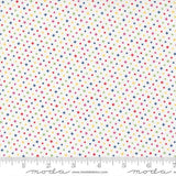 Zinnia Pollen Rainbow Yardage 24136 28  by April Rosenthal Sold in 1/2 yard increments