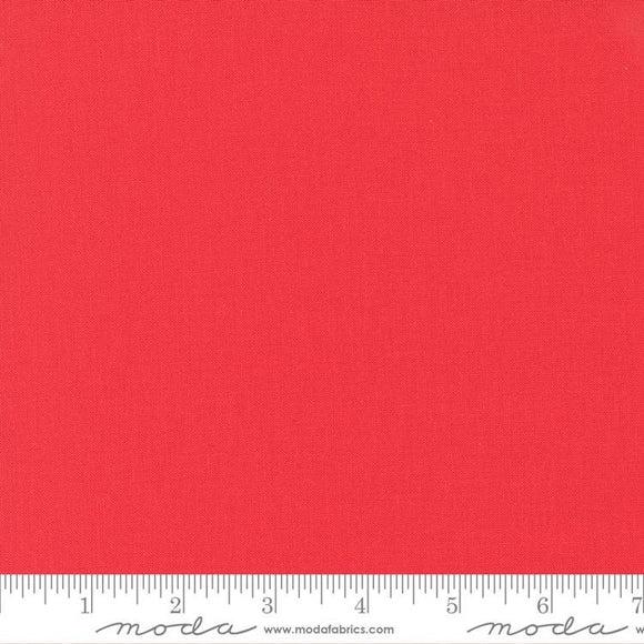 Moda Bella Solids Yardage Geranium - 9900-258 By Moda