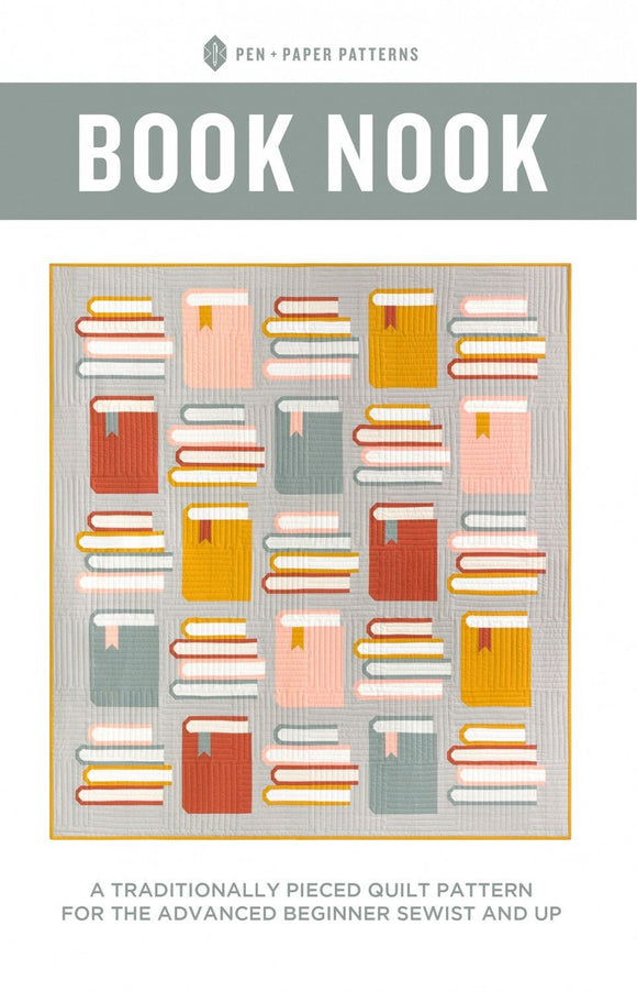 Book Nook Quilt Pattern PPP36 from Pen & Paper Patterns By Lindsey