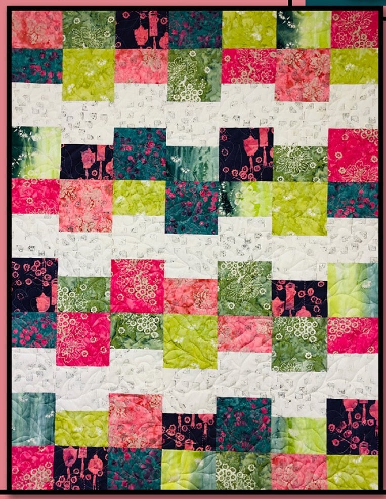 Zelda Pattern Card by Villa Rosa Designs finished size 42"  x 55"