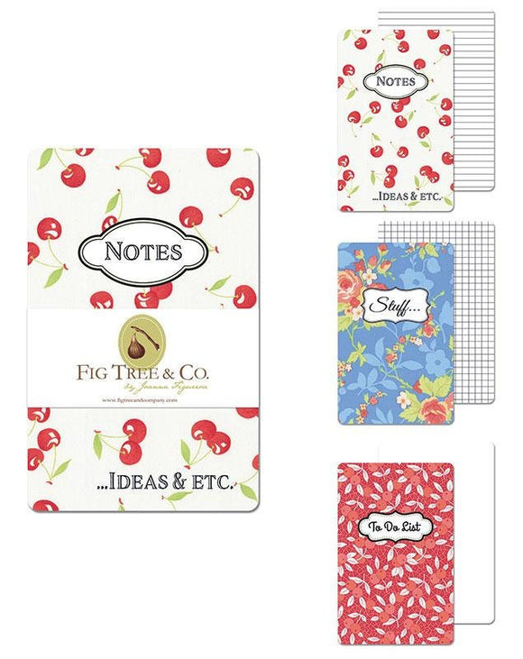 Fruit Cocktail Journals 3 notebooks