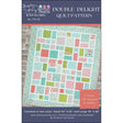 Double Delight Quilt Pattern TIPTTN-113 By Elizabeth Hernandez for The Tipsy Needle 54 x 65 and 78 x 88