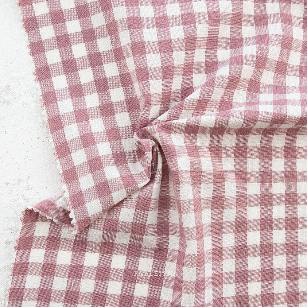Camp Gingham in Tulipwood CMP-10-Tulipwood by for Fableism Supply Sold in Half Yard Increments