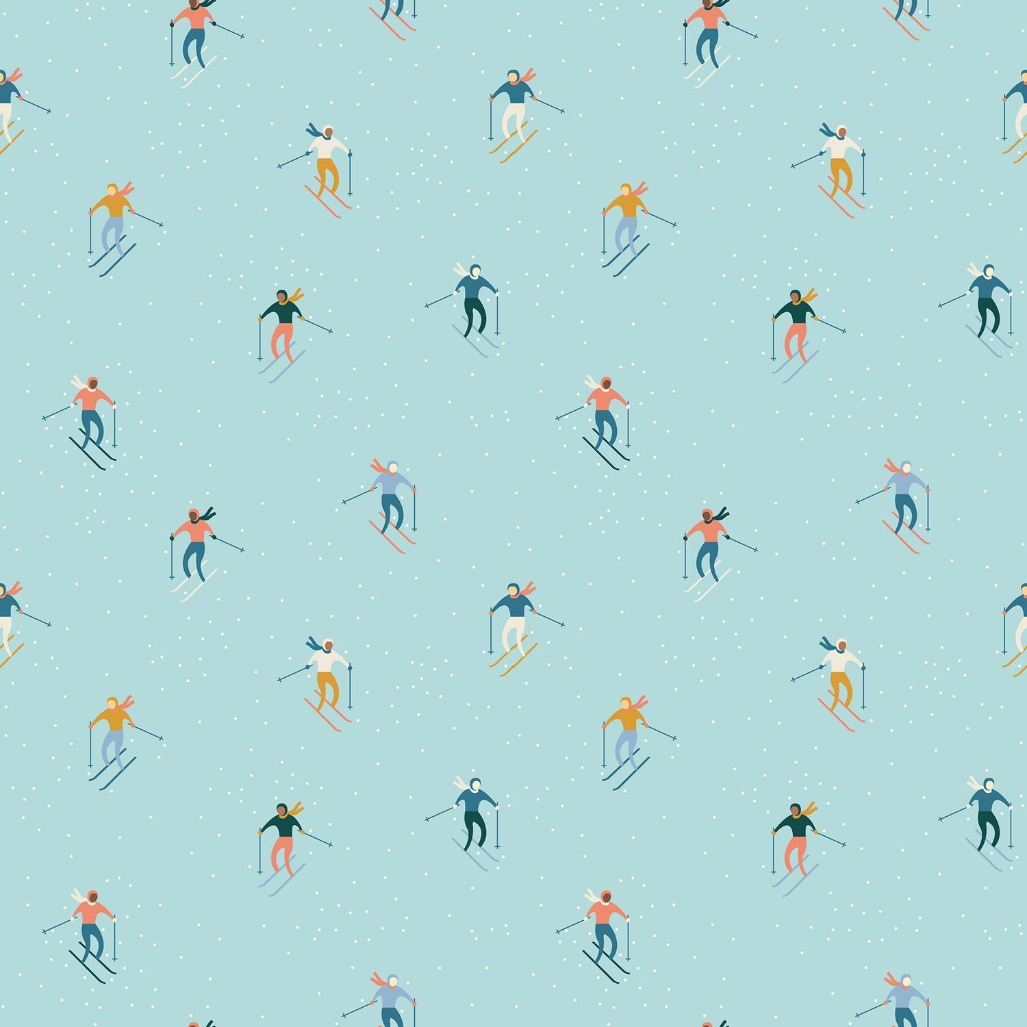 Winterglow Snow Birds in Dove RS5113 11 by Ruby Star for Moda Fabrics