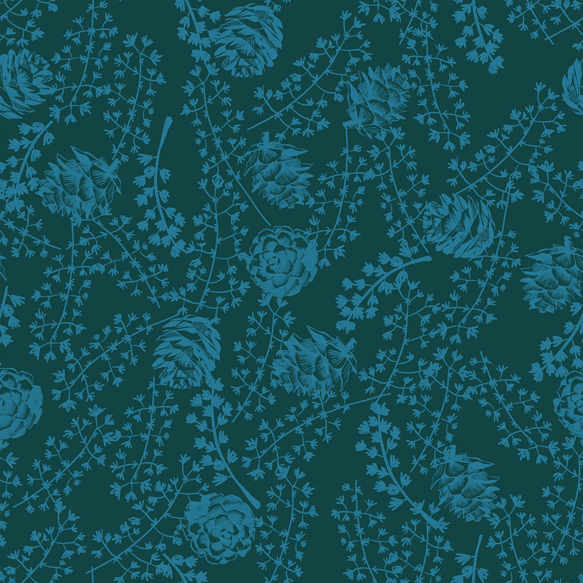 Winterglow Forest Winter Pine in Pine RS5105 15 by Ruby Star for Moda Fabrics
