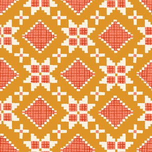Winterglow Star Geometrics in Honey RS5106 15 by Ruby Star for Moda Fabrics
