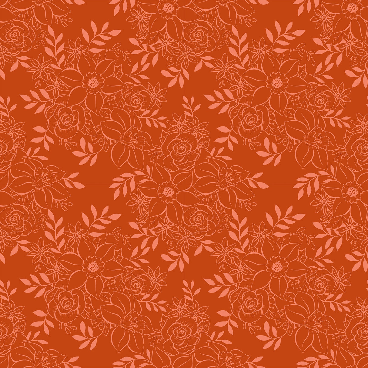 Winterglow First Bloom in Cayenne RS5108 14 by Ruby Star for Moda Fabrics