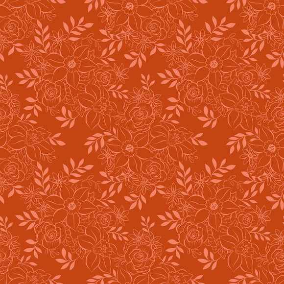 Winterglow First Bloom in Cayenne RS5108 14 by Ruby Star for Moda Fabrics