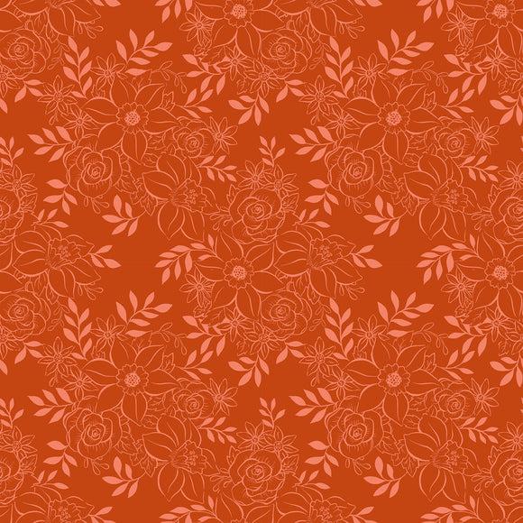 Winterglow First Bloom in Cayenne RS5108 14 by Ruby Star for Moda Fabrics