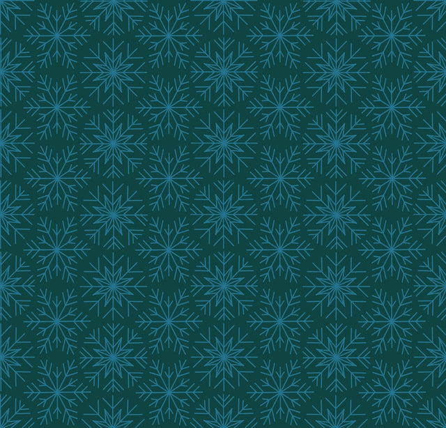 Winterglow Snowflakes in Pine RS5110 14 by Ruby Star for Moda Fabrics