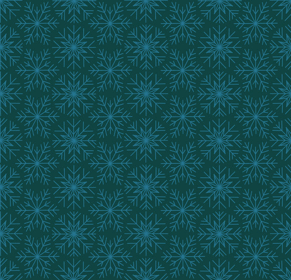 Winterglow Snowflakes in Pine RS5110 14 by Ruby Star for Moda Fabrics