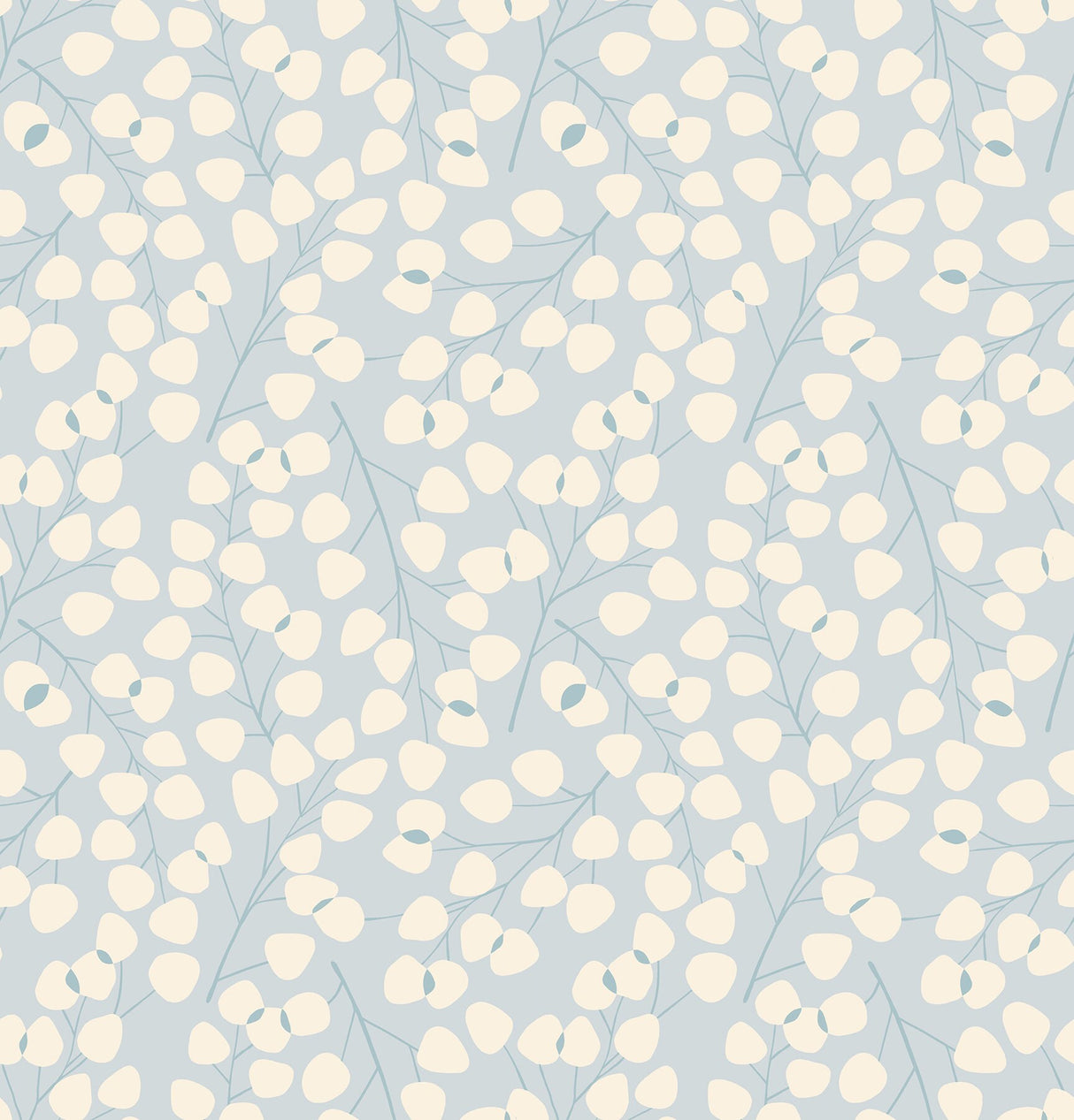 Winterglow Eucalytus in Dove RS5112 12 by Ruby Star for Moda Fabrics