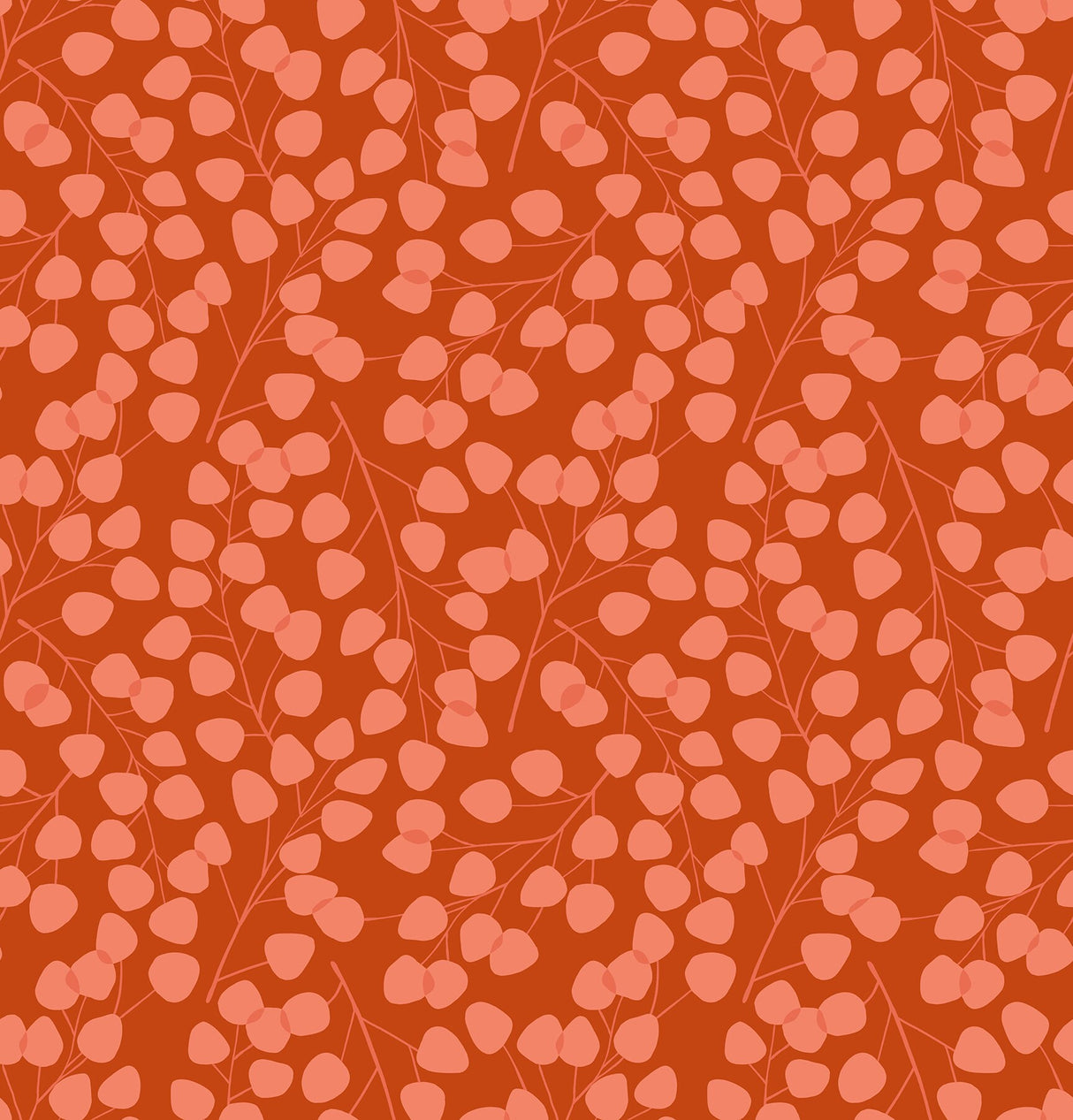 Winterglow Eucalytus in Cayenne RS5112 14 by Ruby Star for Moda Fabrics