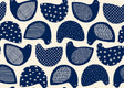 Winterglow Snow Birds in Navy RS5113 13 by Ruby Star for Moda Fabrics