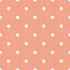 Winterglow Cozy Stars in Papaya RS5114 16 by Ruby Star for Moda Fabrics