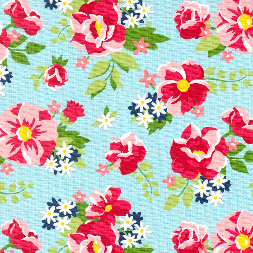 Berry Basket Berries in Blueberry 24151 14 by April Rosenthal Sold in 1/2 yard Increments