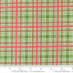 Favorite Things Plaid in Evergreen 37653 17 by Sherri and Chelsi sold in 1/2 yard increments