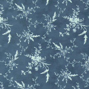 Cascade Budding Vines in Dusk 44323 14 by 3 Sisters sold in 1/2 yard increments
