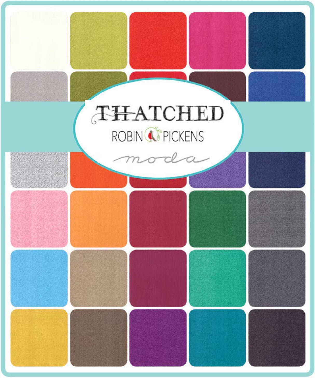 Thatched Ruby Yardage by Robin Pickens 48626-191 for Moda