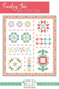 Country Fair Quilt Pattern by Beverly McCullough FT-8887  66" x 74"